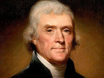 thomas jefferson - forrmer president 