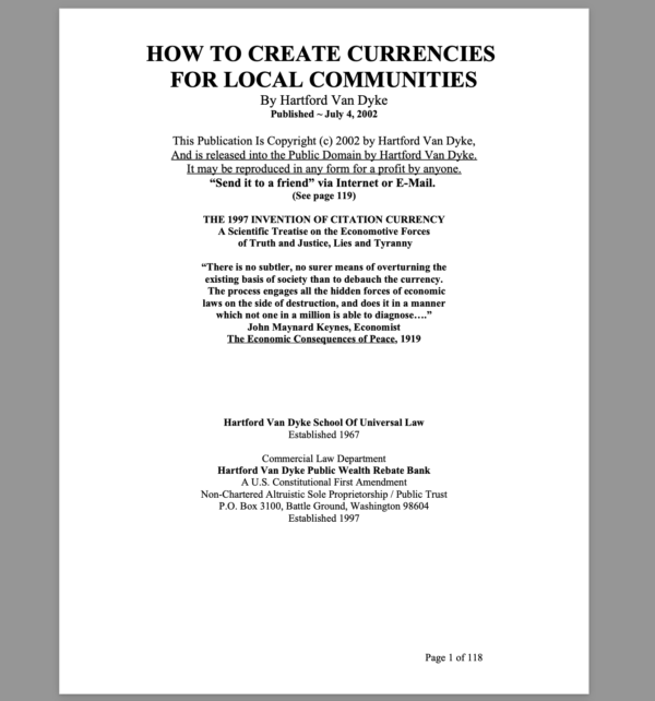 how to create currencies for communities