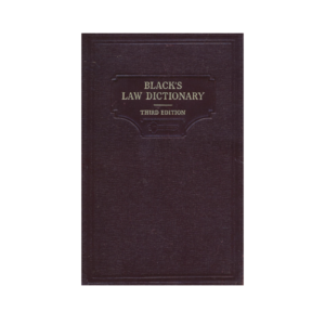 Black's Law Dictionary