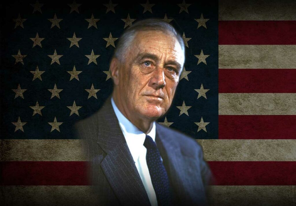 FRANKLIN D. ROOSEVELT 32nd President of the United States  1933 ‐ 1945