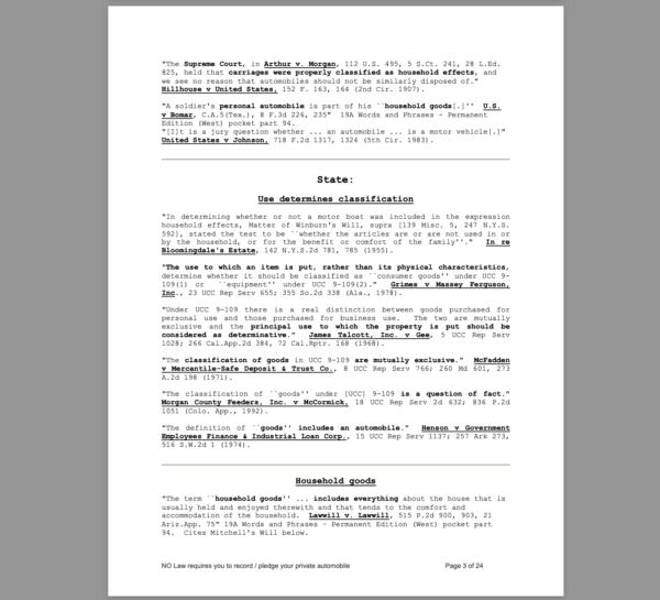 NO Law Requires You to Registered your private automobile or property2024 06 28 at 7.30.12 AM