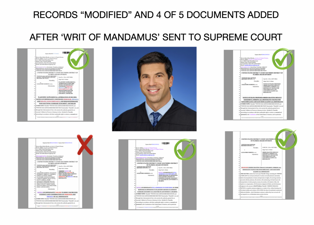 writ of mandamus roy k altman 1024x734