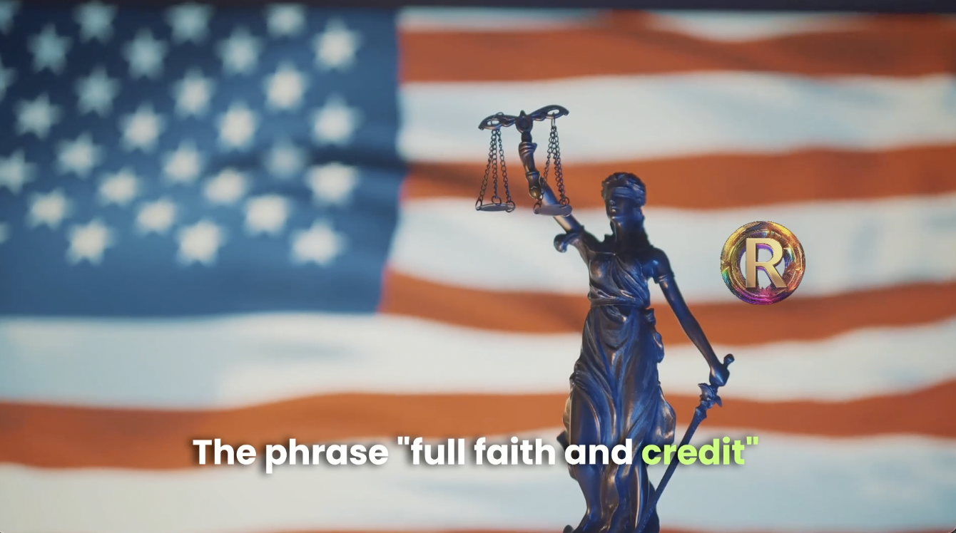 From/By the people, for the people: How the U.S. Constitution Establishes 'Trust' and "Full Faith and Credit"