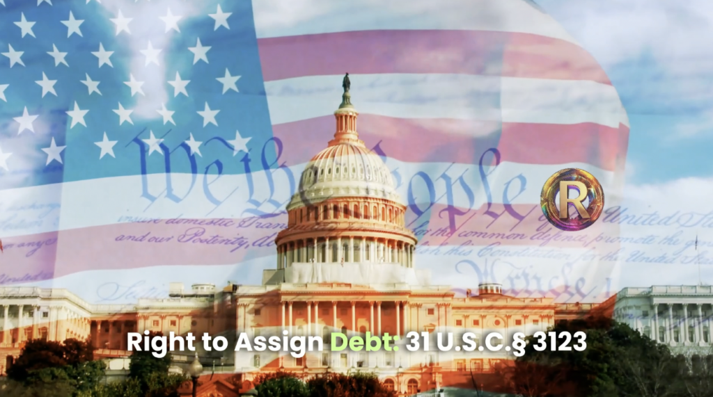DISCHARGE -- assign debt to Department of Treasury - 31 USC 3123 - 31 USC 5118 - HJR 192 OF 1933 - UCC 3601 AND 3603