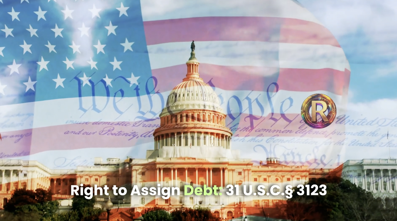 DISCHARGE -- assign debt to Department of Treasury - 31 USC 3123 - 31 USC 5118 - HJR 192 OF 1933 - UCC 3601 AND 3603